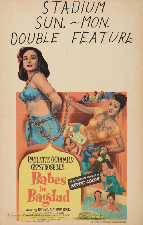 Babes in Bagdad - Movie Poster