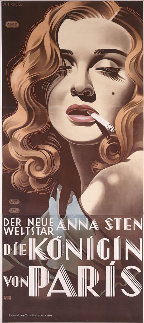 Nana - Austrian Movie Poster