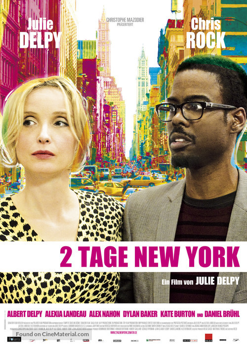 2 Days in New York - German Movie Poster