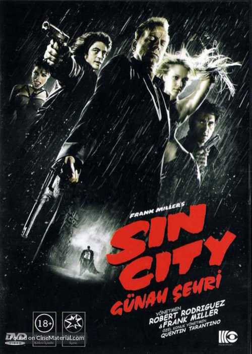 Sin City - Turkish DVD movie cover