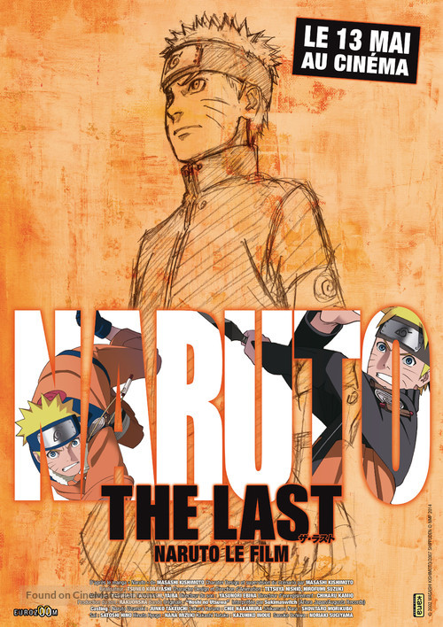 The Last: Naruto the Movie - French Movie Poster