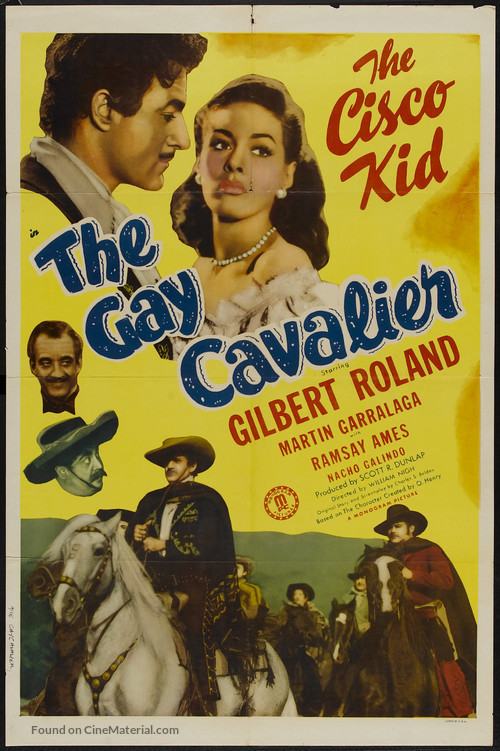 The Gay Cavalier - Movie Poster