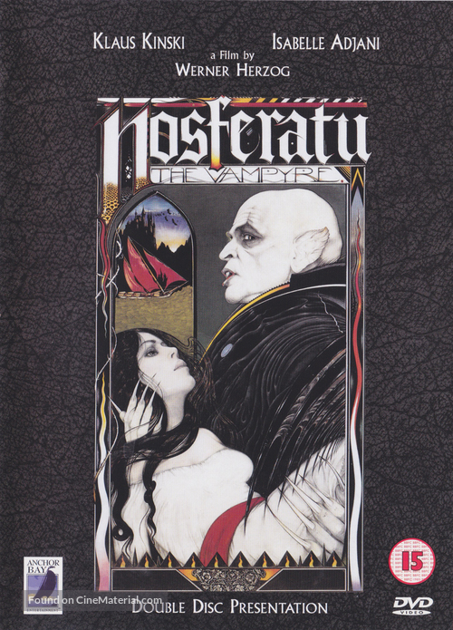 Nosferatu: Phantom der Nacht - British DVD movie cover