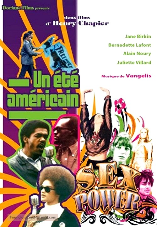 Un &eacute;t&eacute; am&eacute;ricain - French DVD movie cover