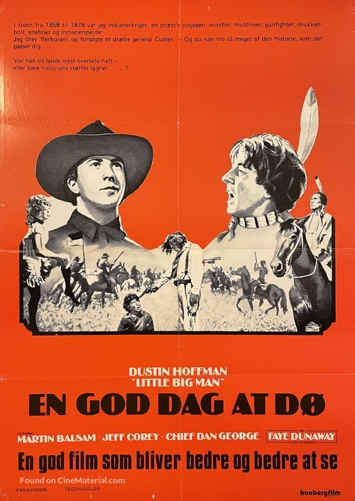 Little Big Man - Danish Movie Poster