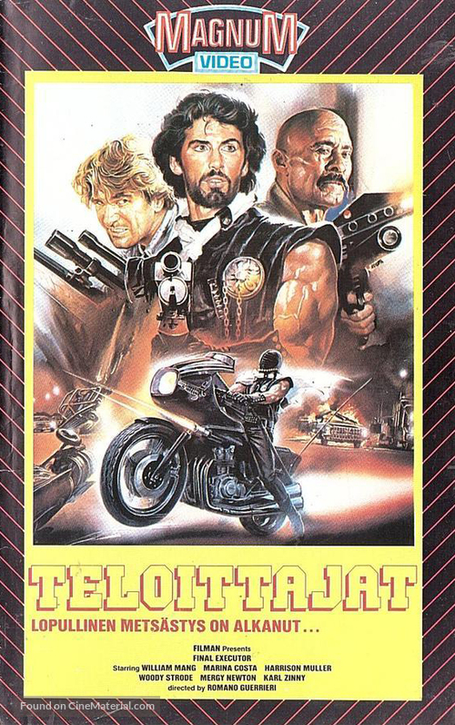 L&#039;ultimo guerriero - Finnish VHS movie cover