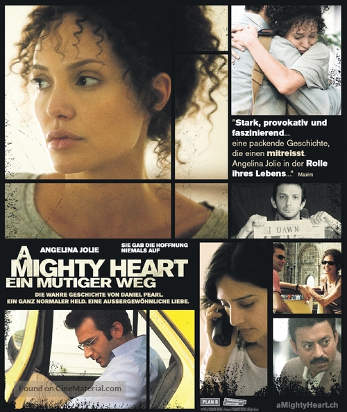 A Mighty Heart - Swiss Movie Poster