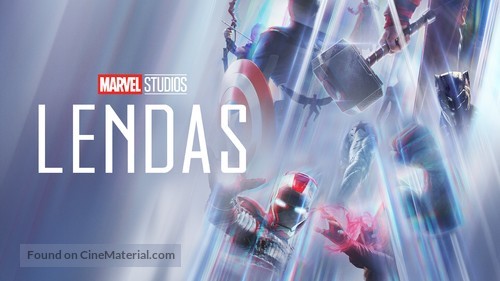 &quot;Marvel Studios: Legends&quot; - Brazilian Movie Cover