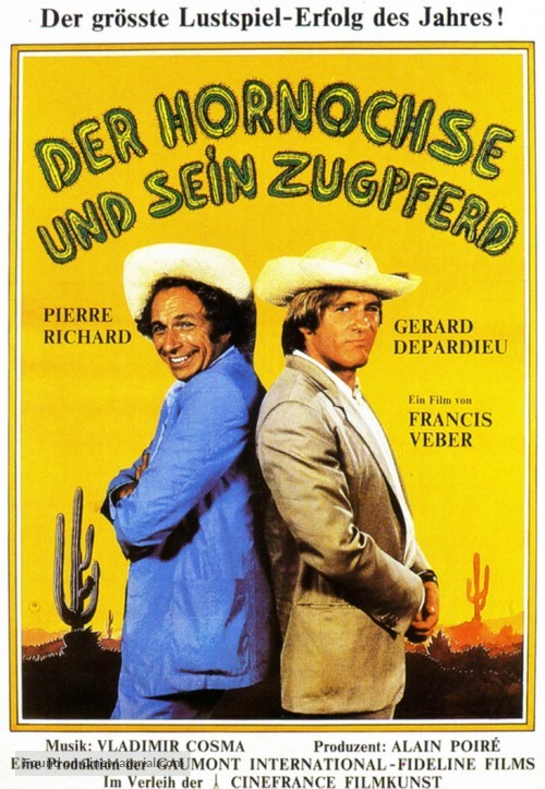 La ch&egrave;vre - German Movie Poster