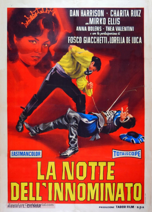La notte dell&#039;innominato - Italian Movie Poster
