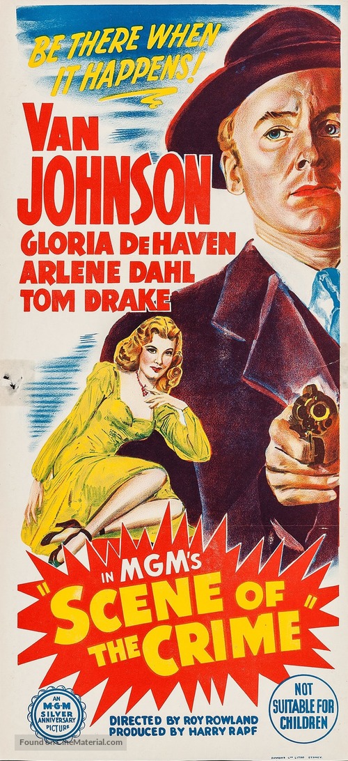 Scene of the Crime - Australian Movie Poster