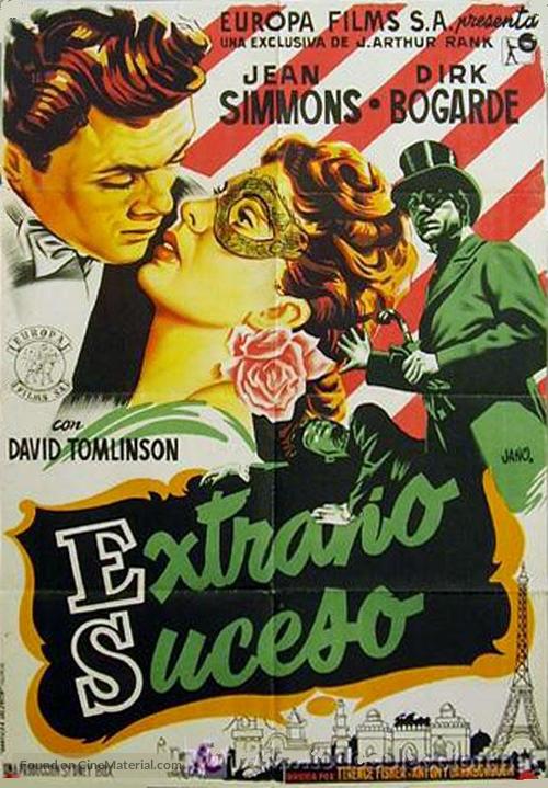 So Long at the Fair - Spanish Movie Poster