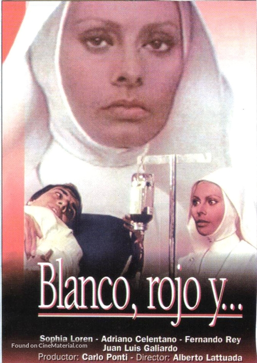 Bianco, rosso e... - Spanish VHS movie cover