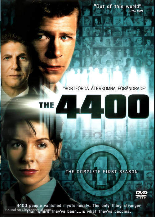 &quot;The 4400&quot; - Swedish DVD movie cover