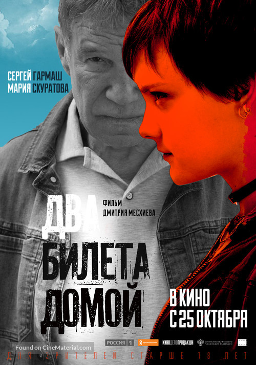 Dva bileta domoy - Russian Movie Poster