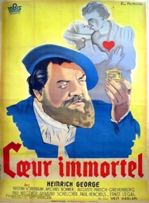 Het onsterfelijke hart - French Movie Poster