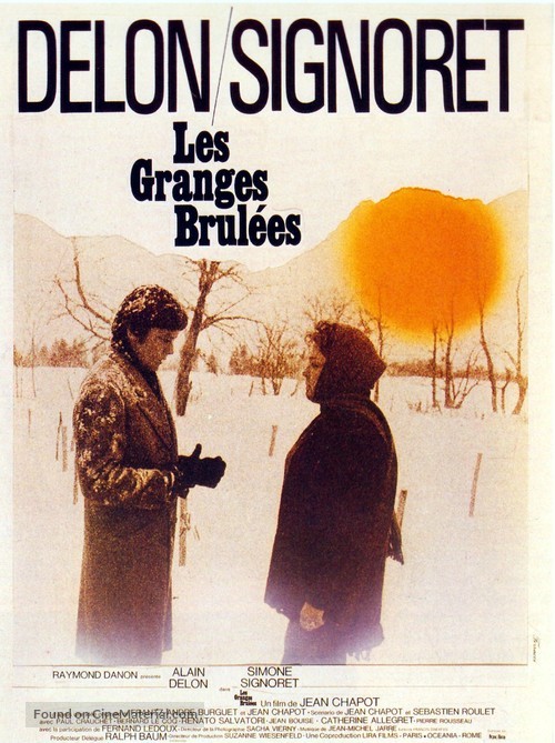 Les granges brul&eacute;es - French Movie Poster