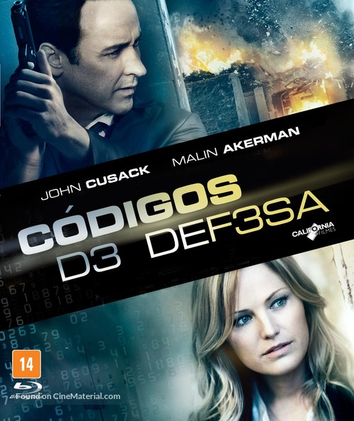 The Numbers Station - Brazilian Blu-Ray movie cover