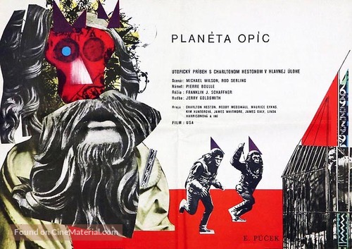 Beneath the Planet of the Apes - Czech Movie Poster