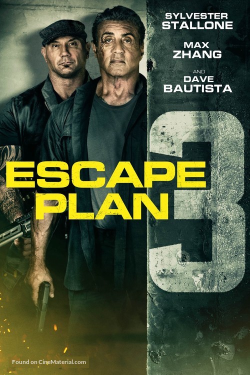 Escape Plan: The Extractors - British Movie Cover