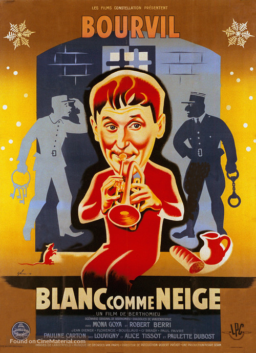 Blanc comme neige - French Movie Poster