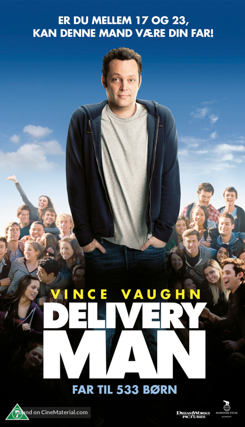 Delivery Man - Danish Movie Poster