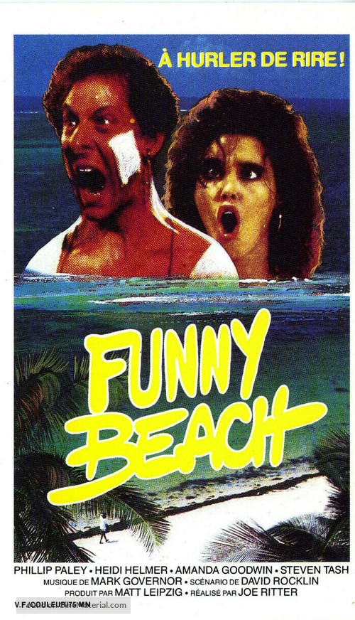 Beach Balls - French VHS movie cover