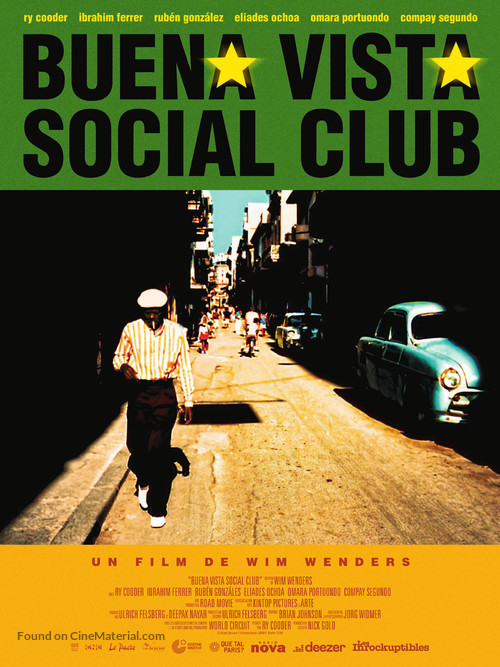 Buena Vista Social Club - French Re-release movie poster