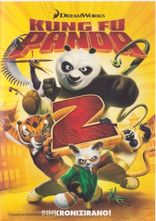 Kung Fu Panda 2 (2011) Croatian dvd movie cover