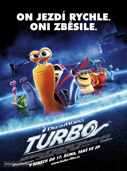 Turbo - Czech Movie Poster