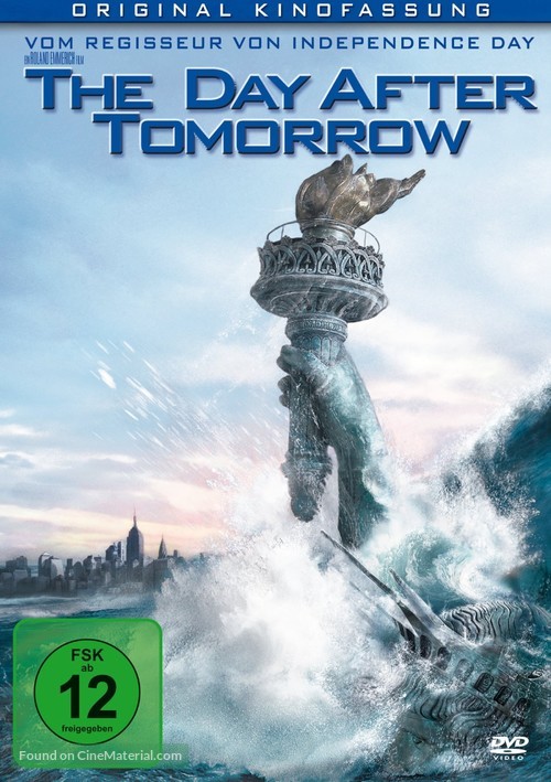 The Day After Tomorrow - German Movie Cover