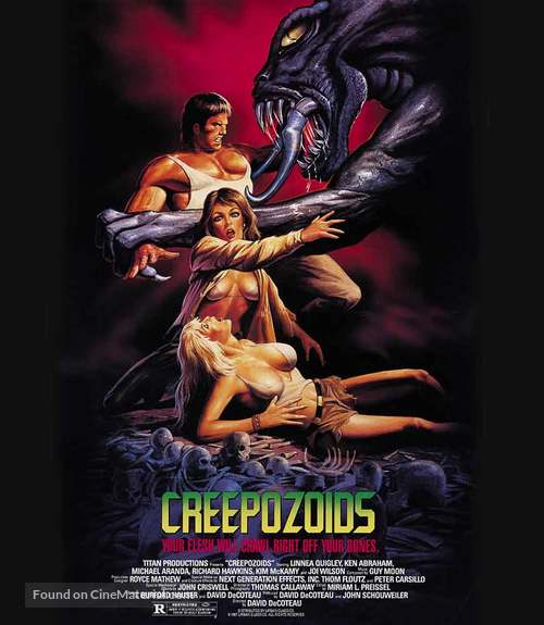 Creepozoids - Theatrical movie poster