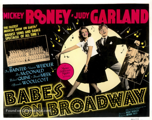 Babes on Broadway - Movie Poster