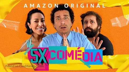 &quot;5X Comedia&quot; - Brazilian Movie Poster