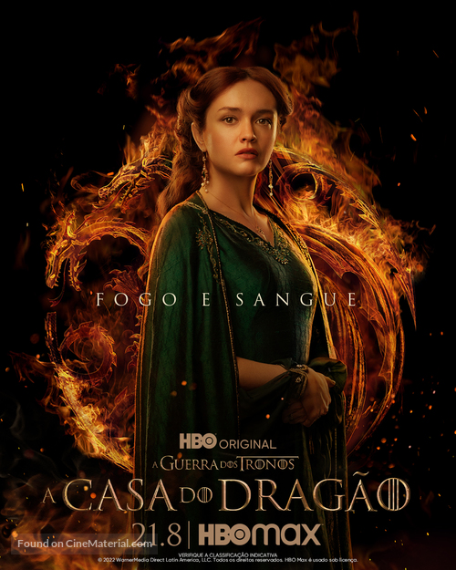 &quot;House of the Dragon&quot; - Brazilian Movie Poster