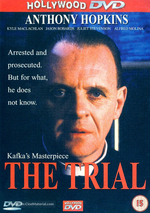 The Trial - British DVD movie cover