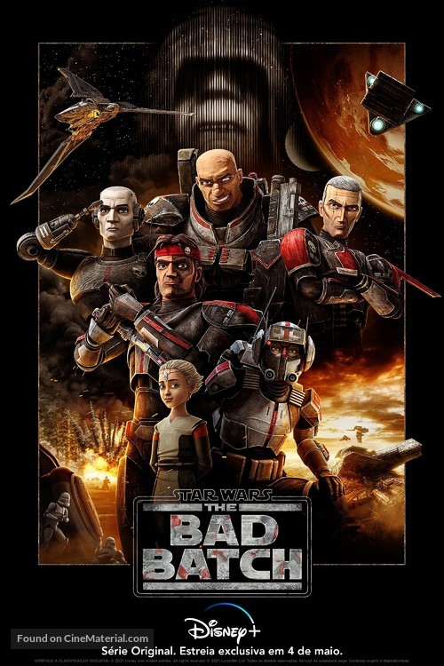 &quot;Star Wars: The Bad Batch&quot; - Brazilian Movie Poster