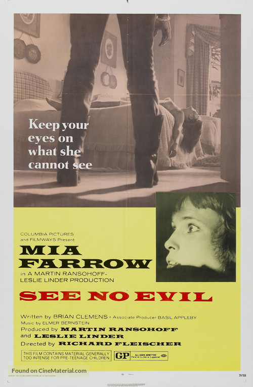 Blind Terror - Movie Poster