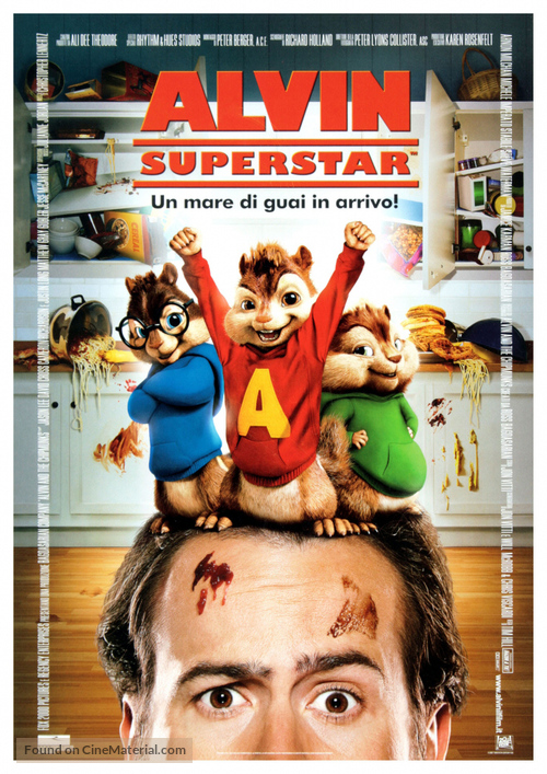 Alvin and the Chipmunks - Italian Movie Poster