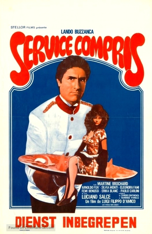 Il domestico - Belgian Movie Poster
