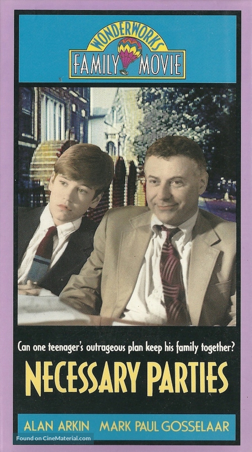 Necessary Parties - VHS movie cover
