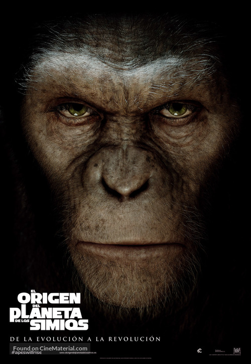 Rise of the Planet of the Apes - Spanish Movie Poster