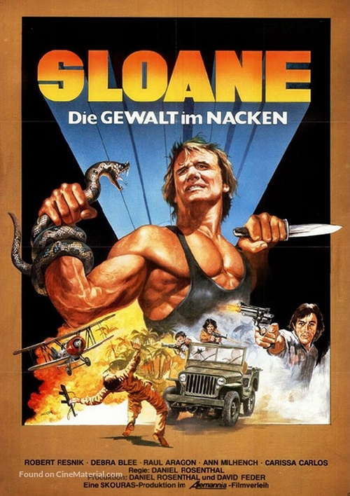 Sloane - German Movie Poster