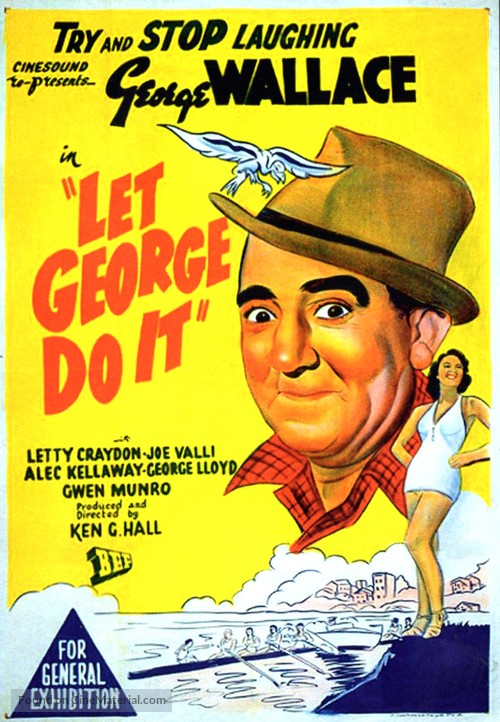 Let George Do It - Australian Movie Poster