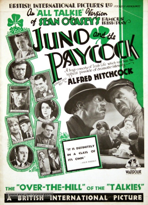 Juno and the Paycock - British Movie Poster