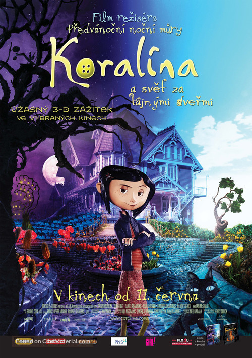 Coraline - Czech Movie Poster
