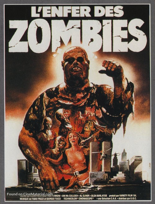 Zombi 2 - French Movie Poster