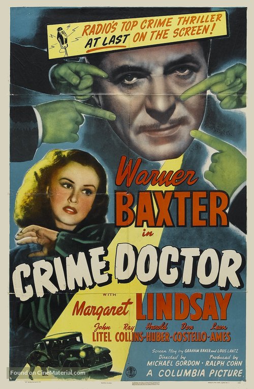 Crime Doctor - Movie Poster