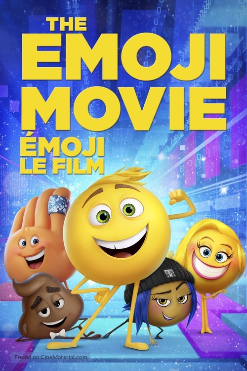 The Emoji Movie - Canadian Movie Cover