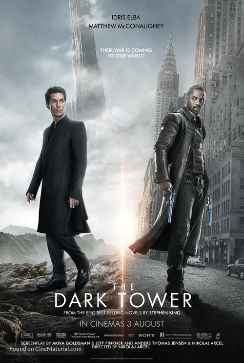 The Dark Tower - Malaysian Movie Poster